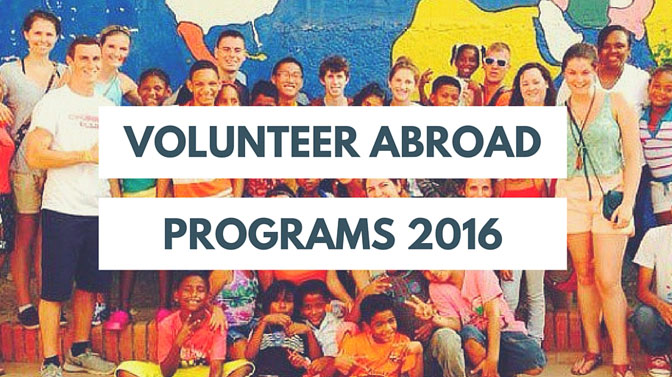 Volunteer Abroad Programs 2016 - International Volunteer HQ