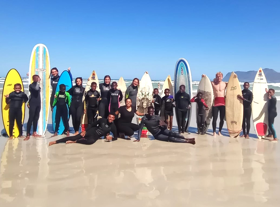 Youth Surf Outreach Volunteer Program in Cape Town South Africa
